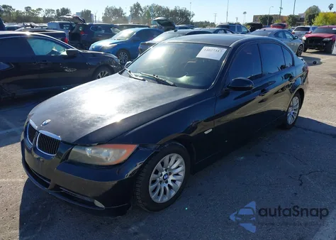 2006 BMW 325I из США, поврежденный, VIN WBAVB13586PS66201